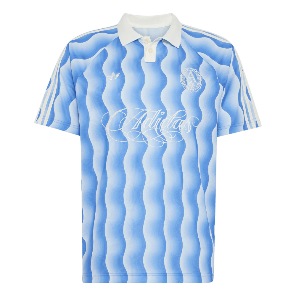 Adidas Summer Glow Jersey Tee Blue Adidas Summer Glow Jersey Tee Blue