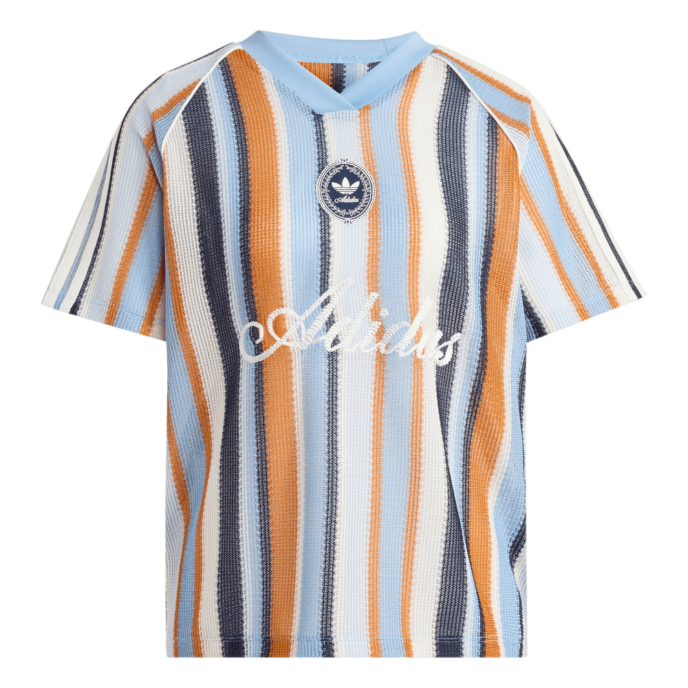 Adidas Originals Summer Glow Knitted Oversized Jersey Ash Blue Adidas Originals Summer Glow Knitted Oversized Jersey Ash Blue
