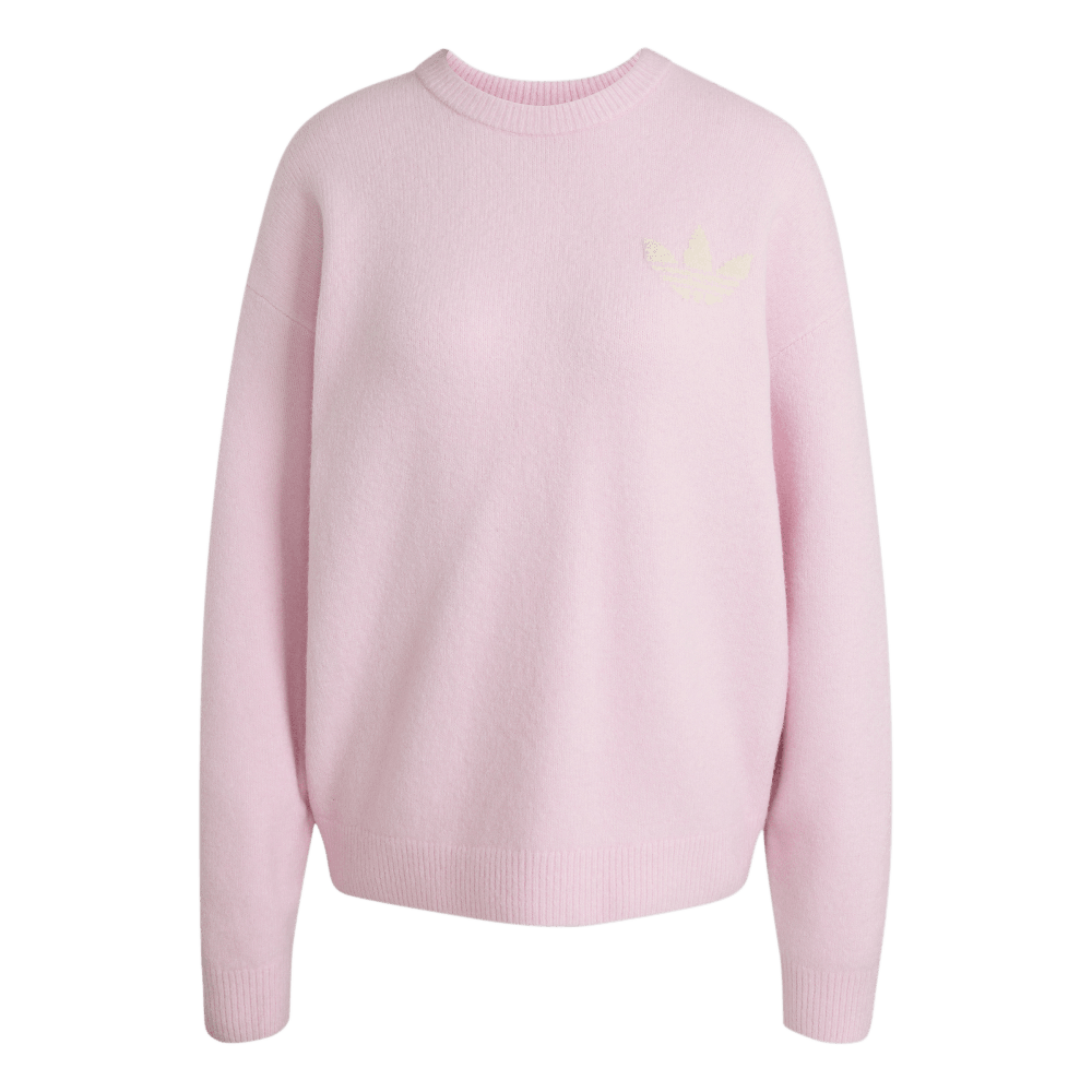 adidas Originals Athletic Dept Knitted Sweatshirt Pink adidas Originals Athletic Dept Knitted Sweatshirt Pink