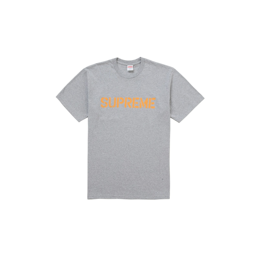 Supreme Hard Tee Heather Grey Supreme Hard Tee Heather Grey