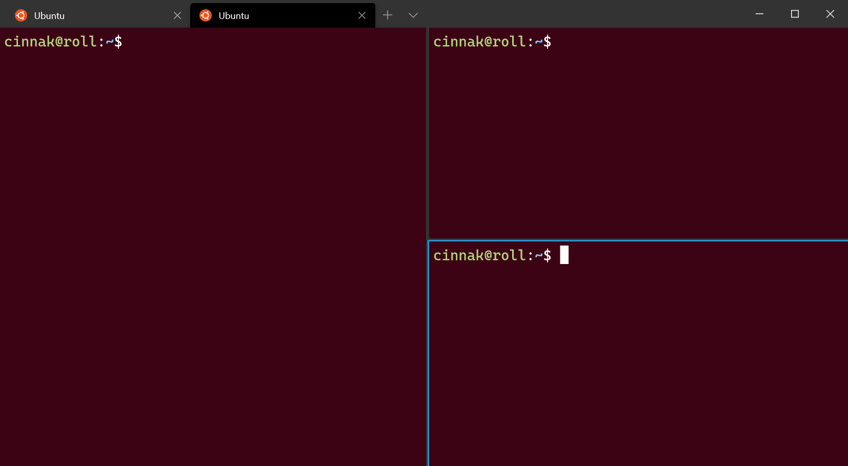 Windows Terminal Panes Microsoft Docs