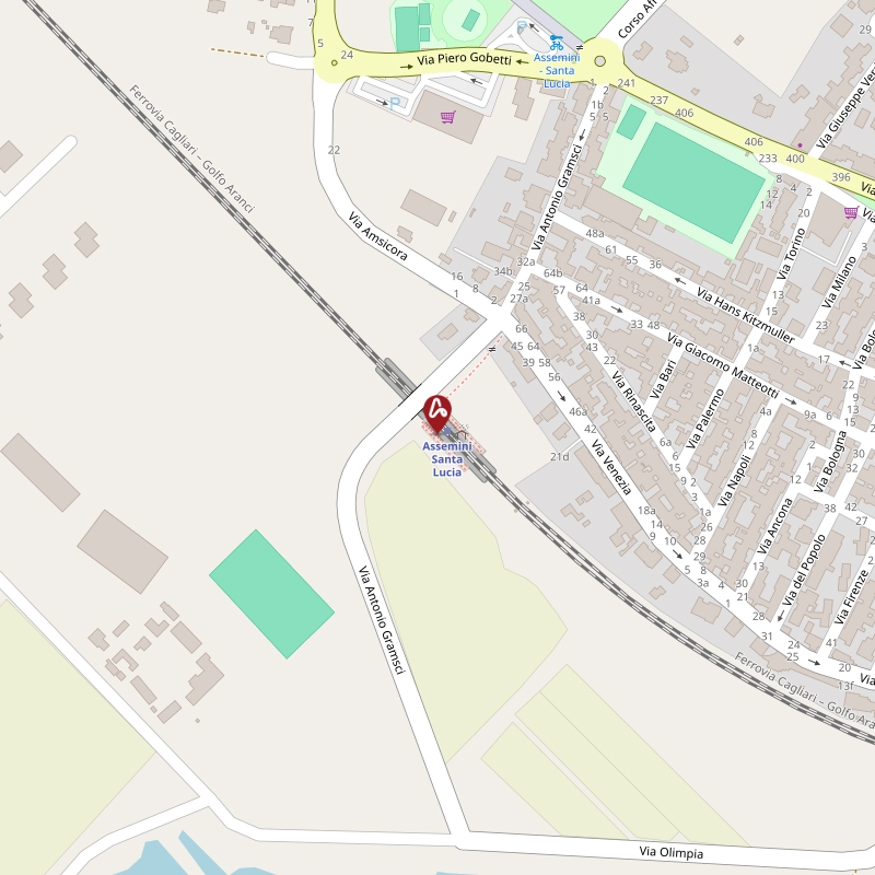 Asta giudiziaria Terreno Loc. S.Lucia, 09032 Assemini CA