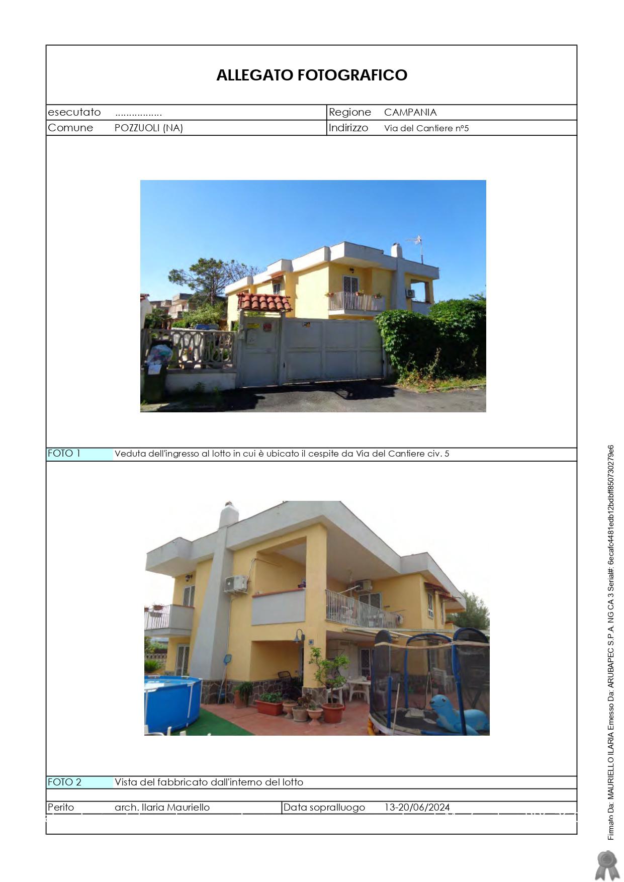 Asta giudiziaria Abitazione di tipo civile Via del Cantiere 5 80078 Pozzuoli NA Italia, 80078 Napoli NA