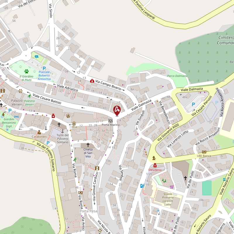 Asta giudiziaria Terreno CDA CROCIFISSETTO, 62019 Recanati MC