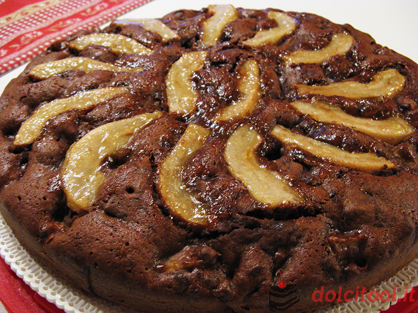 Torta Pere E Cioccolato