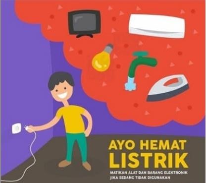 Poster Hemat Energi - Air, Bbm, Listrik Menarik | Dosenpintar.com 369_X_416_jpg