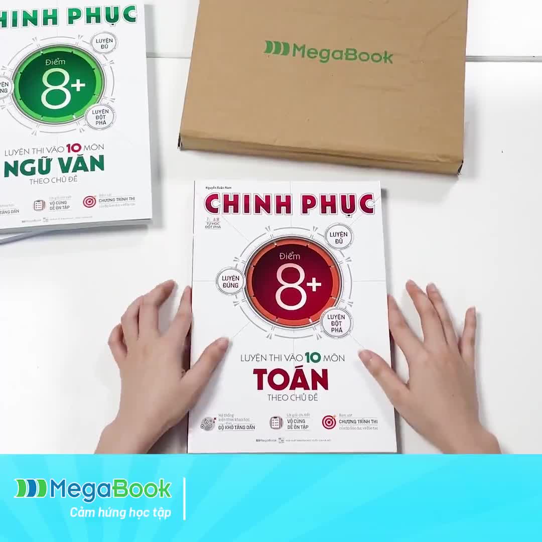 Sách Combo Chinh phục luyện thi vào 10 Toán – Văn – Anh theo chủ đề Lẻ tùy chọn