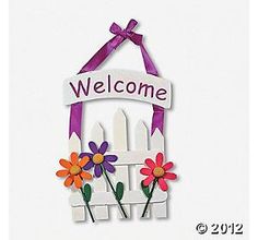 Welcome Sign Craft Dps Tapi Class 3a