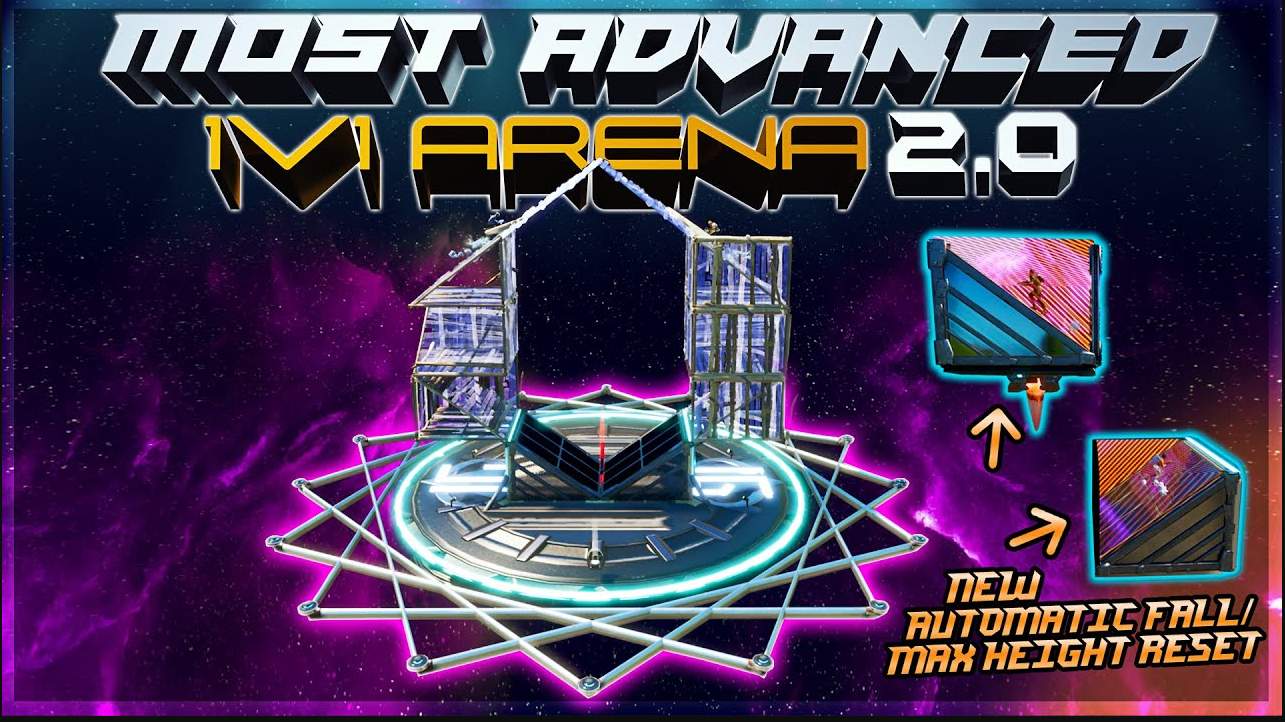 The Most Advanced 1v1 Arena 2 0 Fortnite Creative Map Code Dropnite