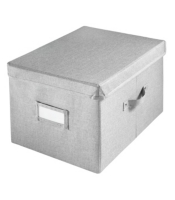 Cube de rangement polyester gris codi au meilleur prix | E.Leclerc