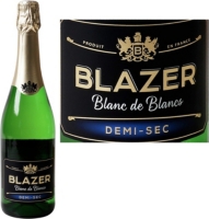 Vin mousseux de qualité Blanc de Blancs demi-sec - 75 cl - BLAZER au  meilleur prix | E.Leclerc