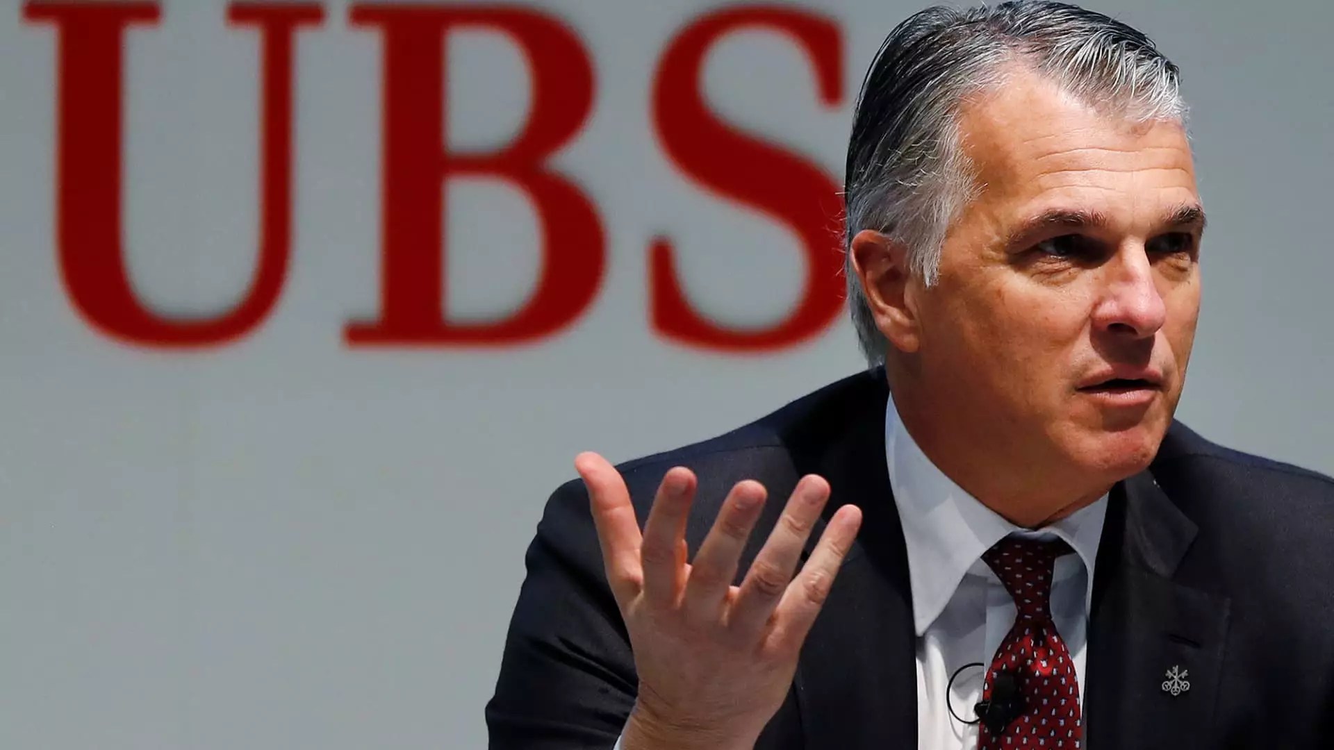 The Economic Outlook According to UBS CEO Sergio Ermotti