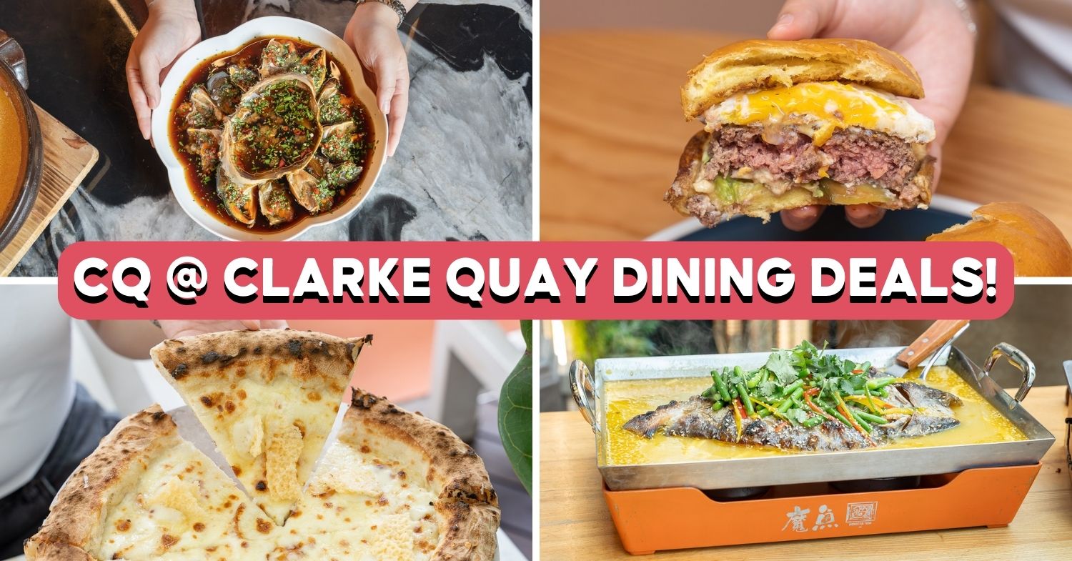 CQ @ Clarke Quay Launches Happy Hour Promos, With 1-For-1 Cocktails,  Appetisers And More