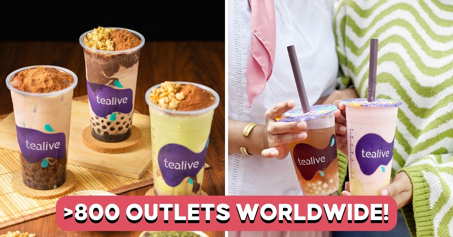 Tealive: Malaysia-Famous Bubble Tea Chain To Open In SG