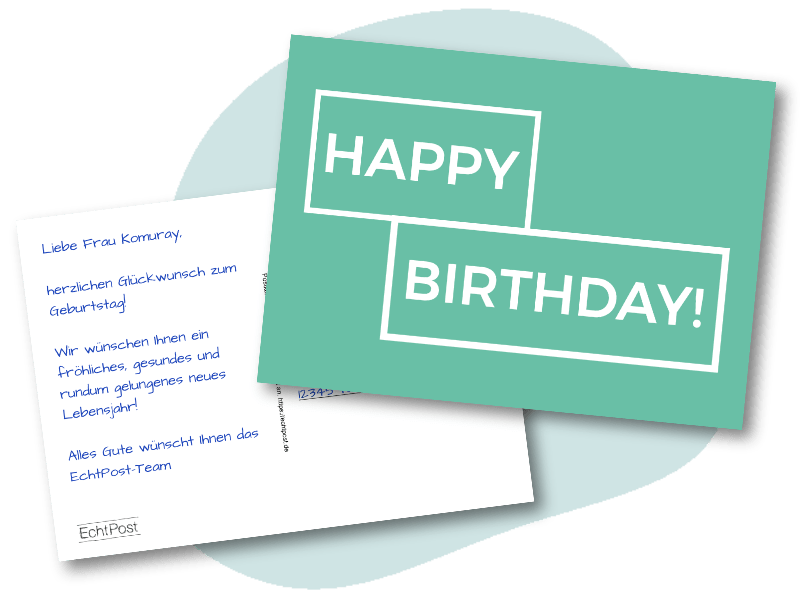 Geburtstagsgrüße