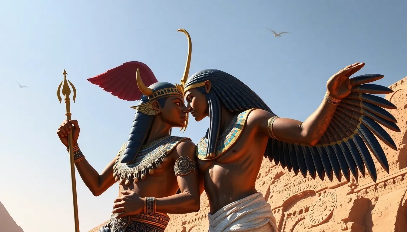 The Interplay of Love and Revenge in Egyptian Deity Relationships