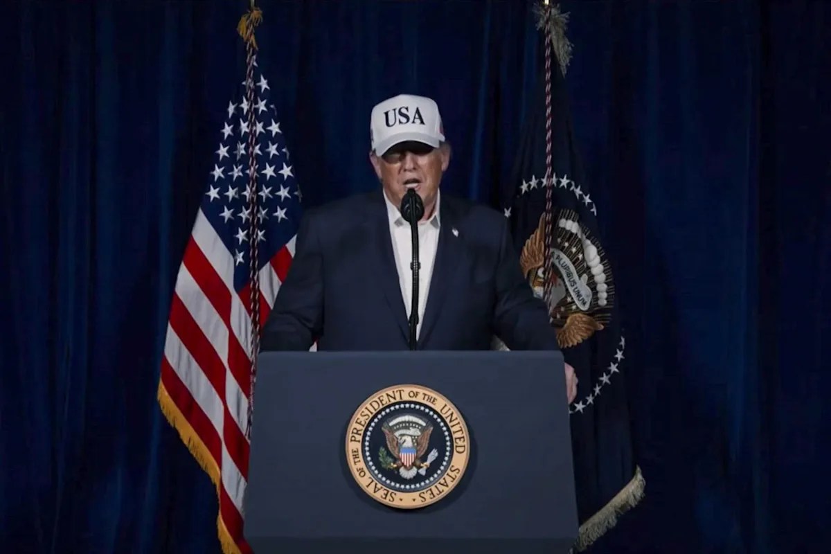 Trump dice que los nuevo líderes de Irán quieren negociar y se muestra dispuesto