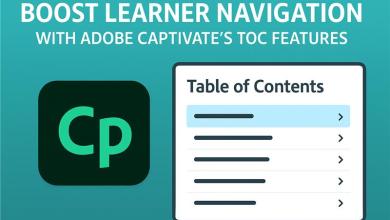 Improve learner navigation with Adobe Captivate’s TOC feature