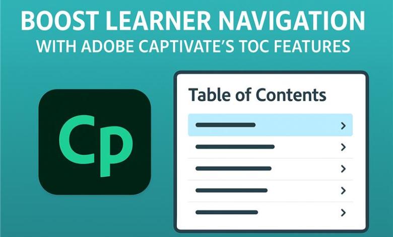Improve learner navigation with Adobe Captivate’s TOC feature
