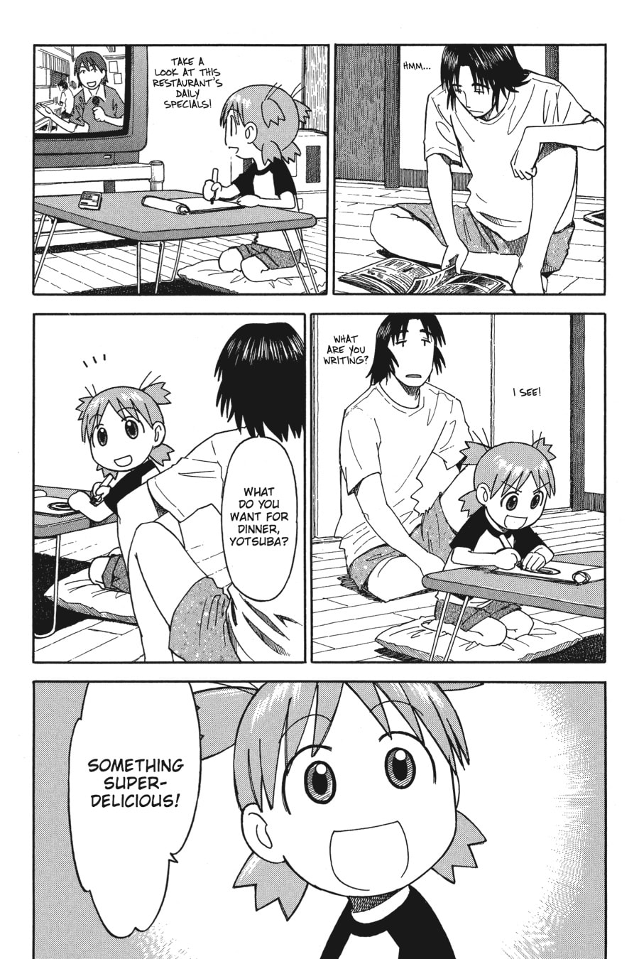 Yotsuba & Dinner page 1