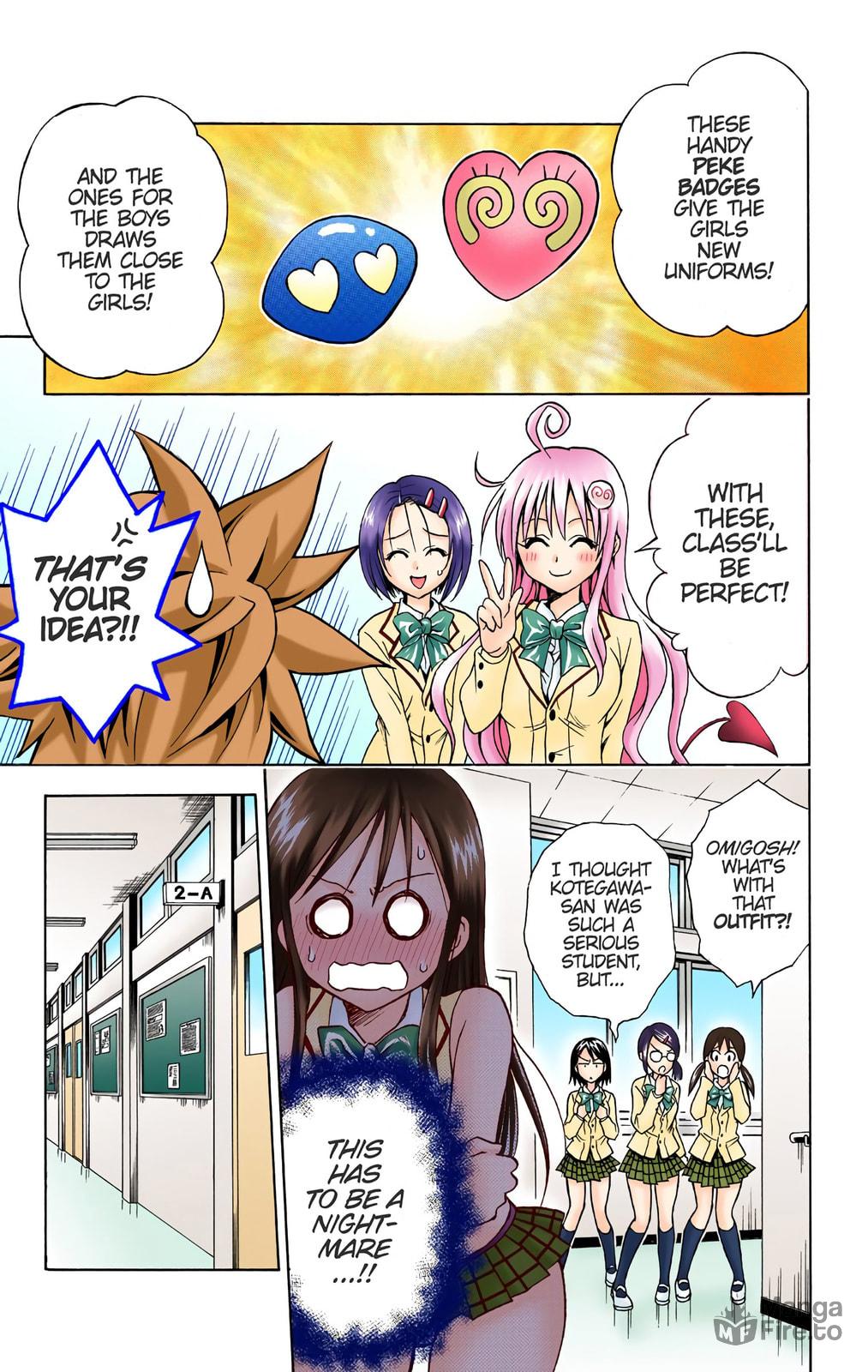 To Love Ru (Colored) – Chapter 51 page 14
