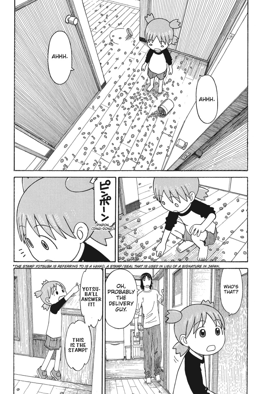 Yotsuba 8: Schedules page 22