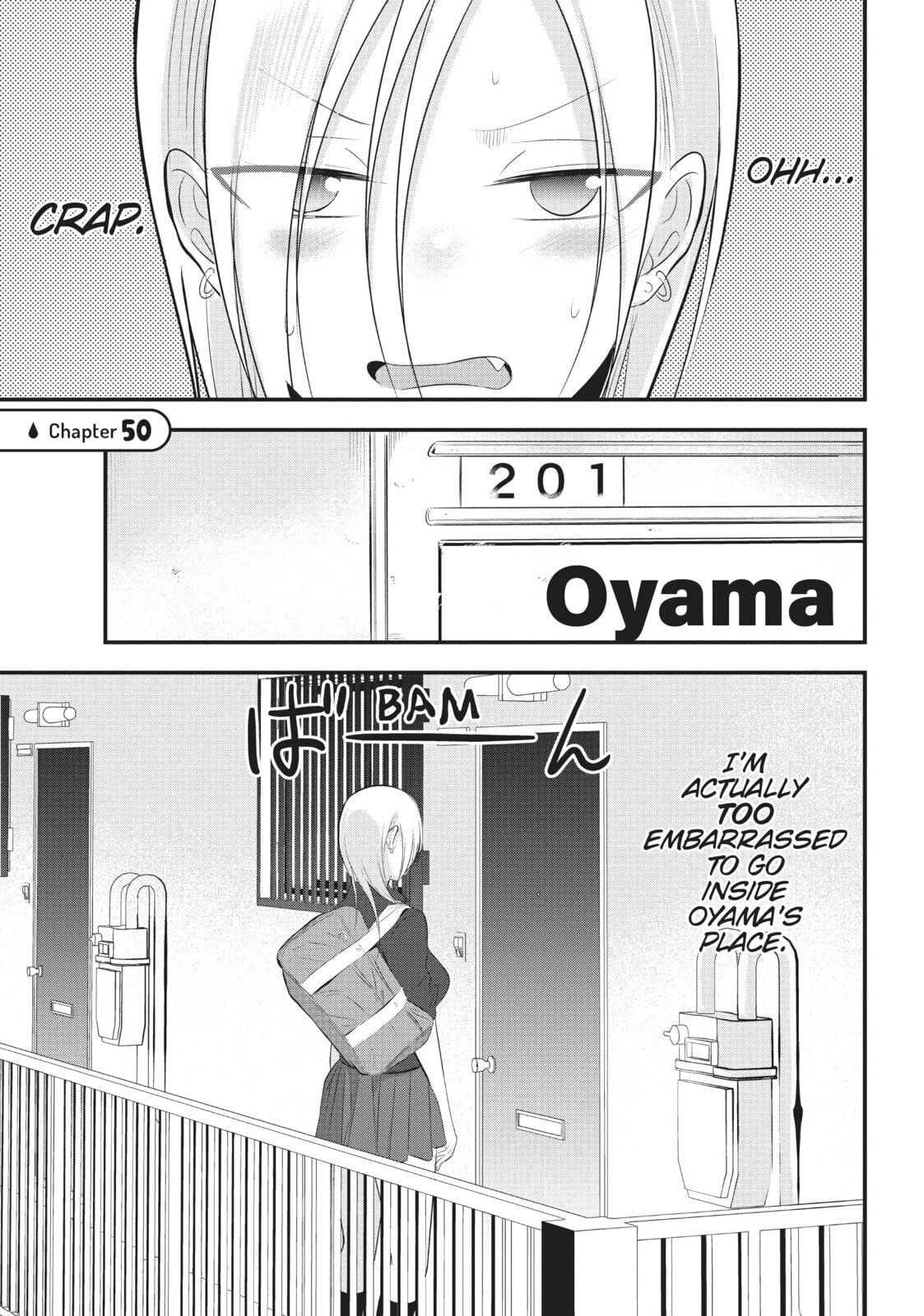 Please Go Home, Miss Akutsu! – Chapter 50 page 0