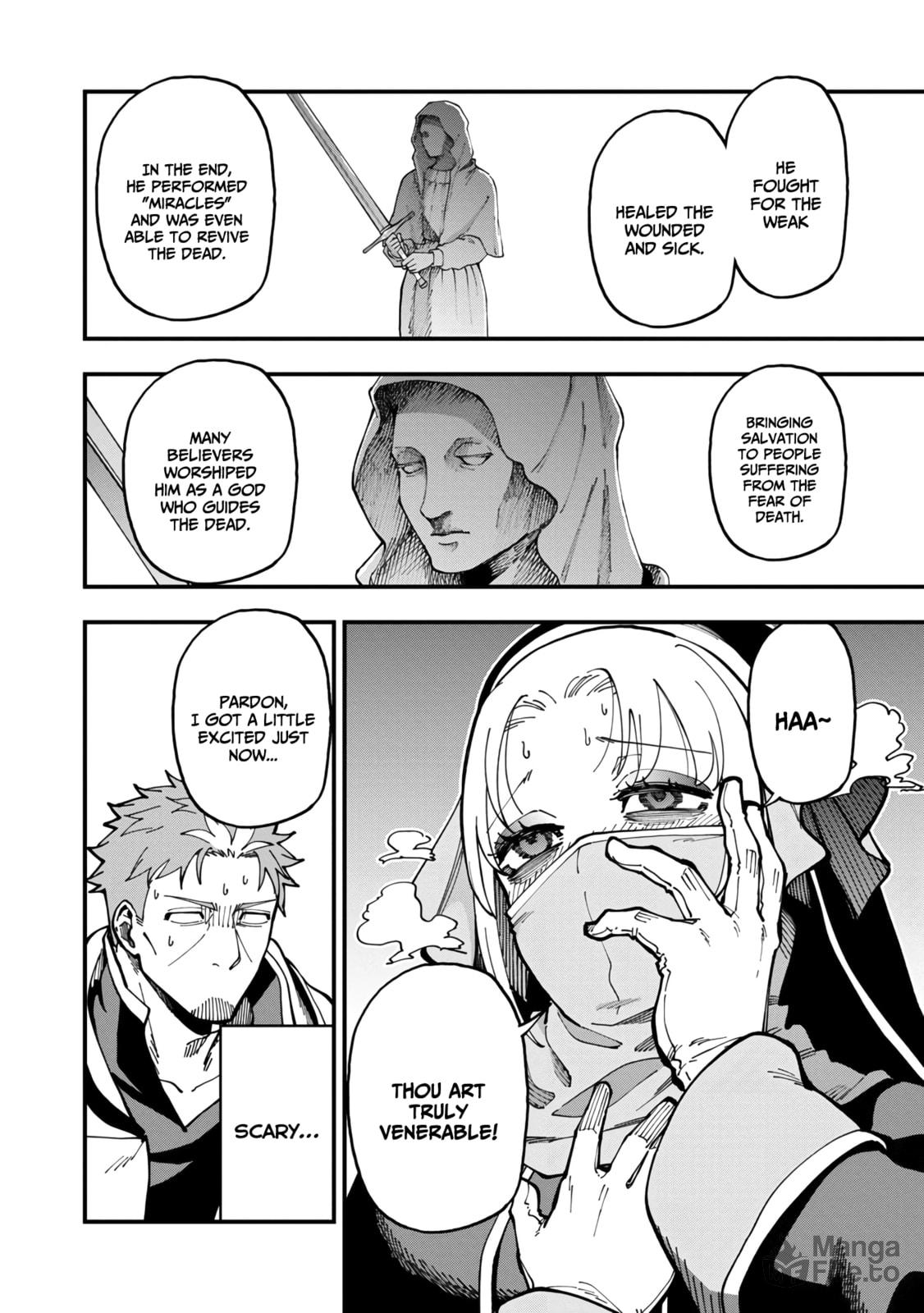 Old man, going to church!! page 34