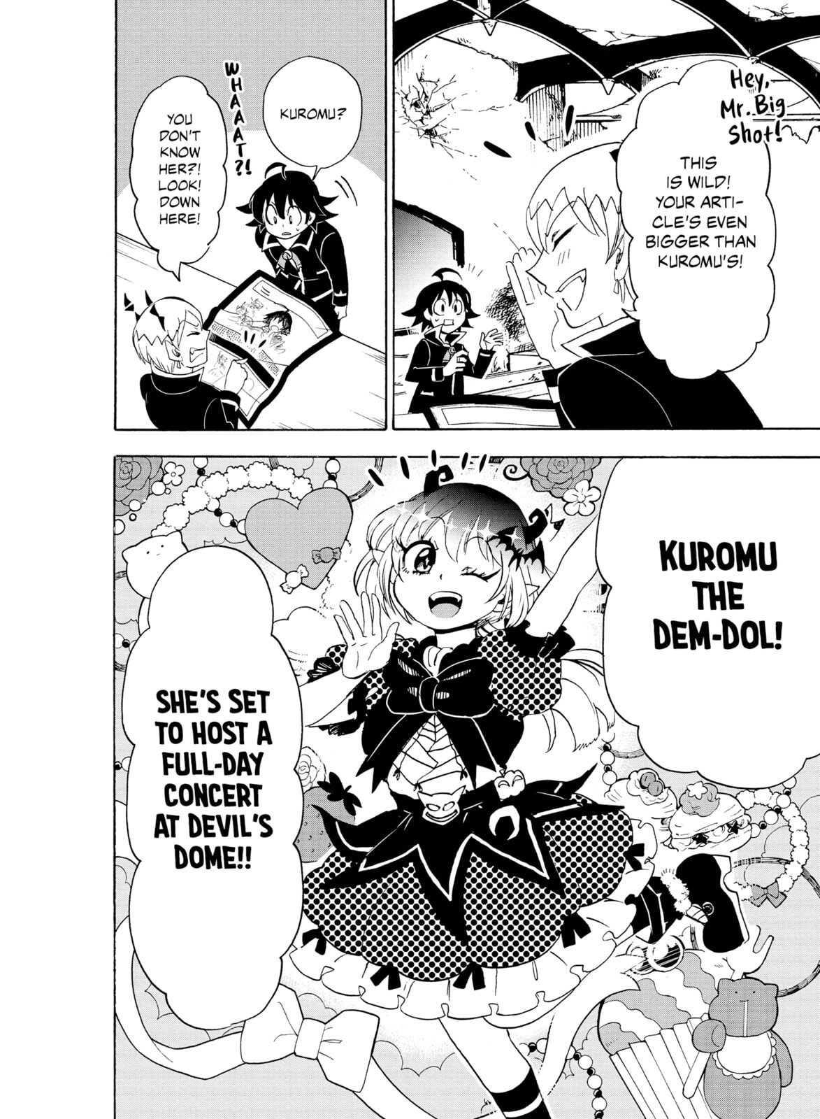 Kuromu the Dem-dol! page 1