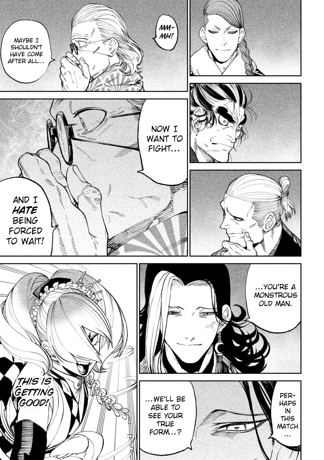 The Sword Saint vs The Living God of Might page 27