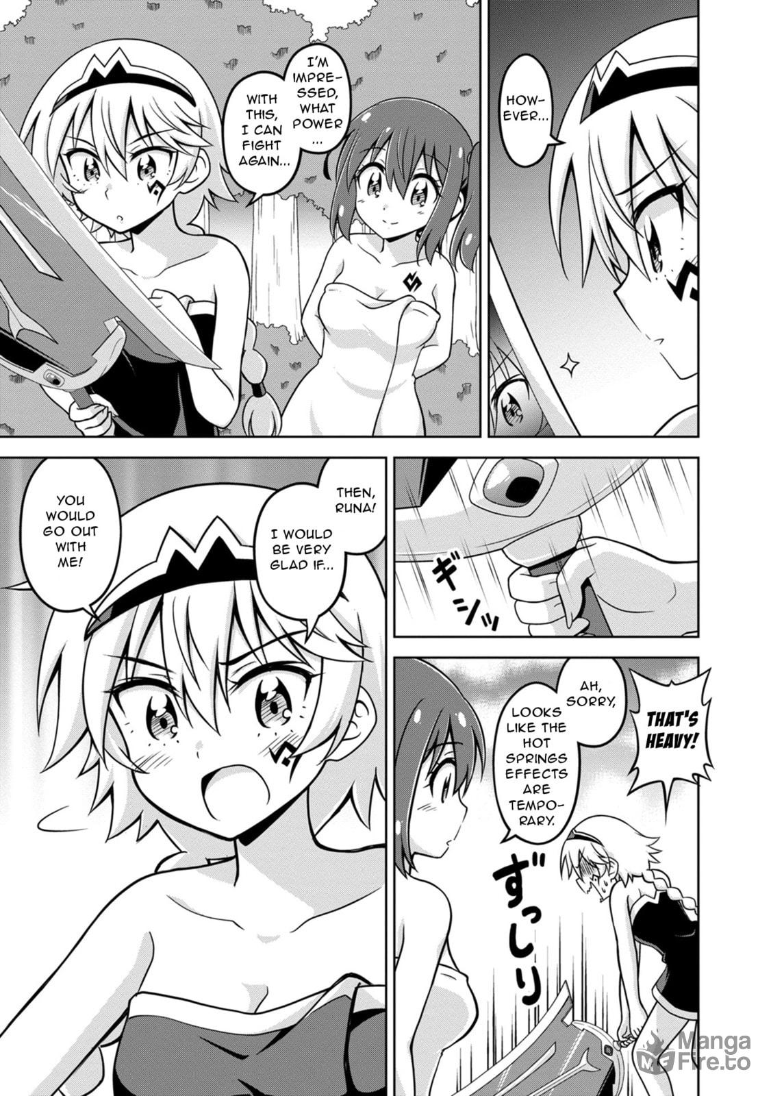 The Naked Hero and the Black Hero page 38