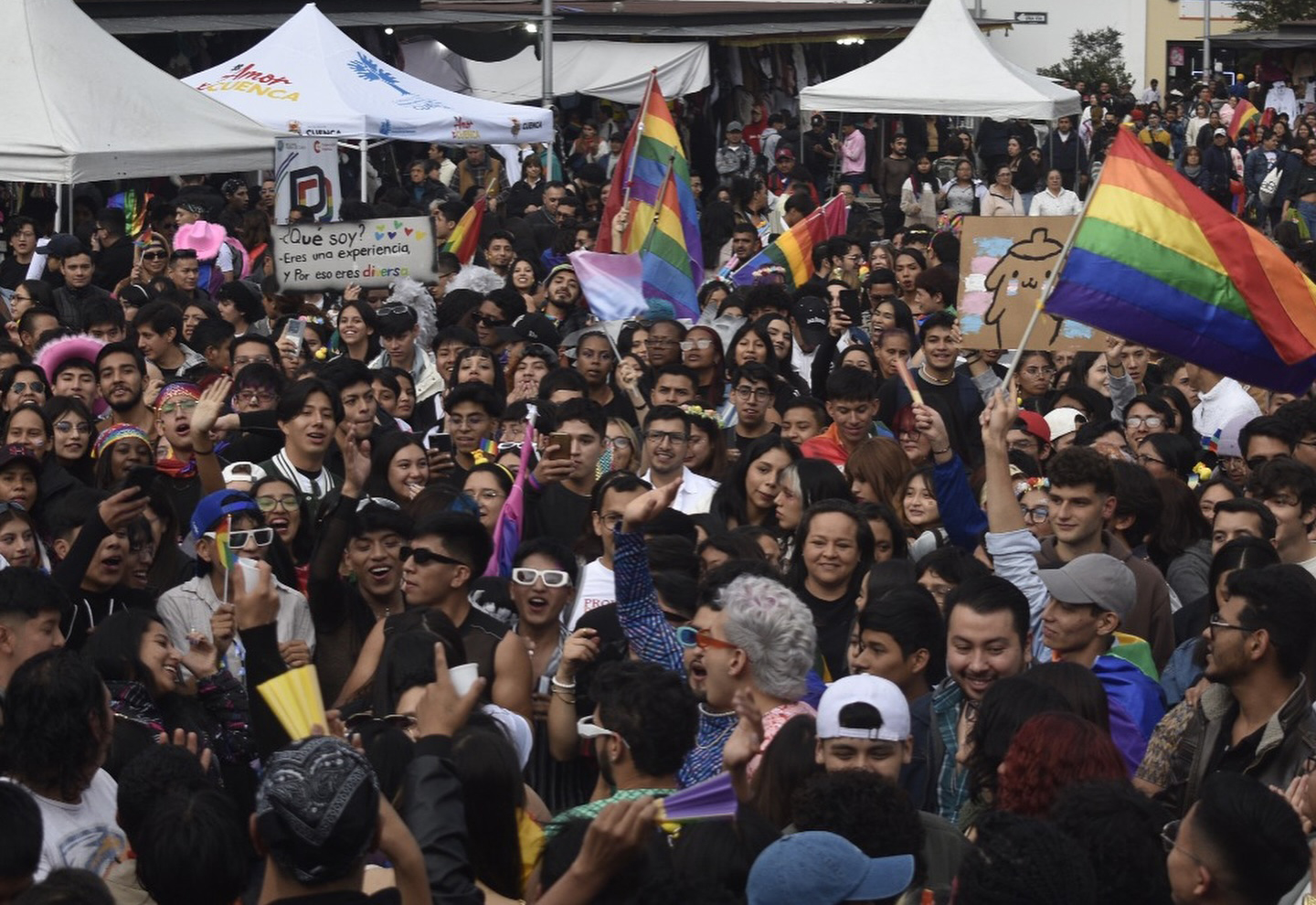 Cierre vial por marcha del orgullo en Cuenca: Detalles