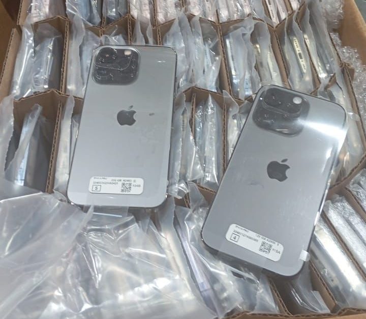 A través de courier trataron de ingresar más de 1000 celulares Iphones
