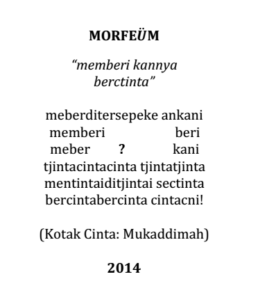 Persoalan Kebahasaan, Licentia of Poetica, dan Ekspresi Cinta: Sebuah Usaha  Mendekati Puisi-puisi Shiny Ane El’poesya dalam Buku Kotak Cinta |  Shiny.ane (el’poesya)