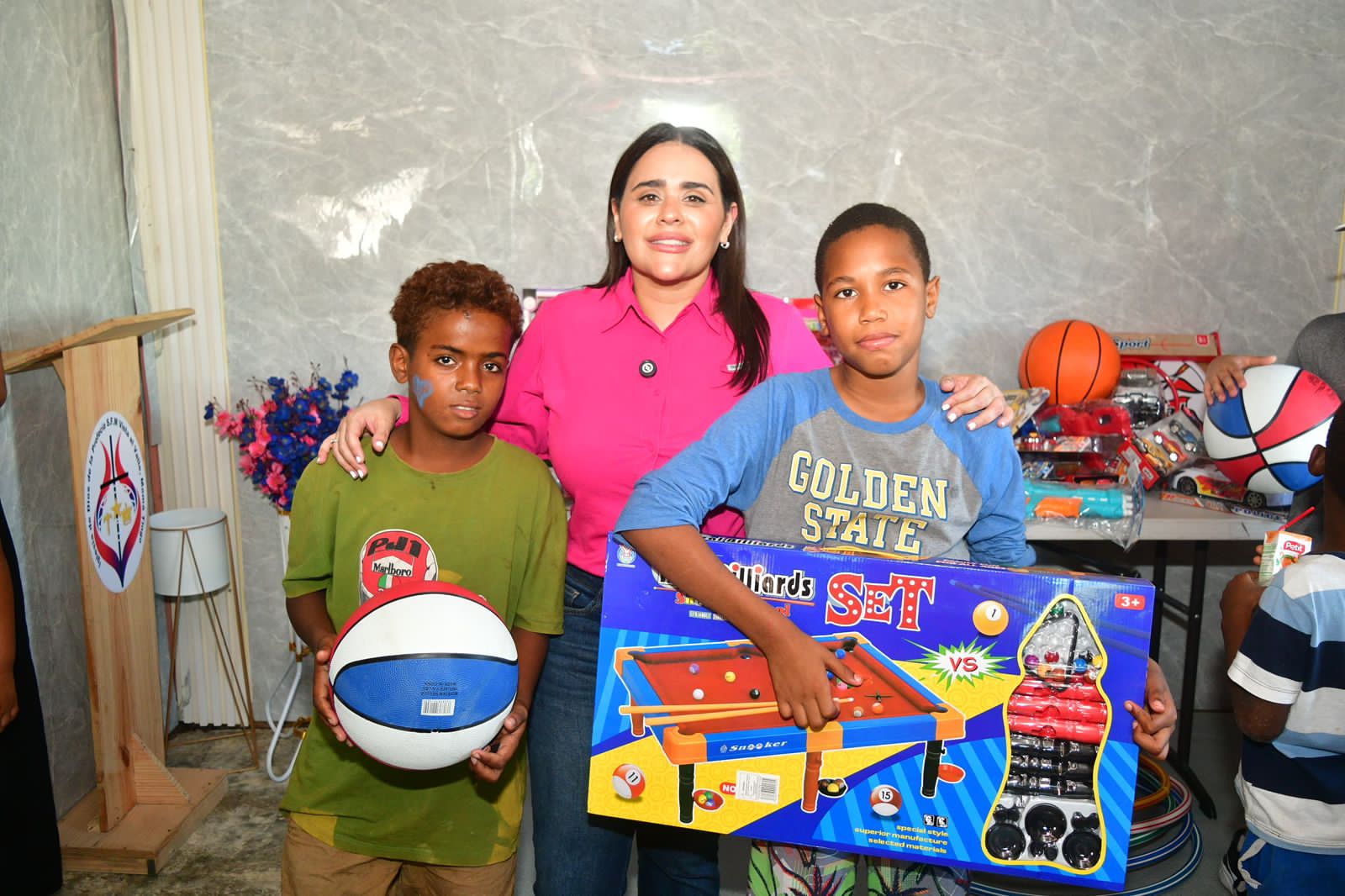 Karilyn Chabebe celebra el Día de Reyes