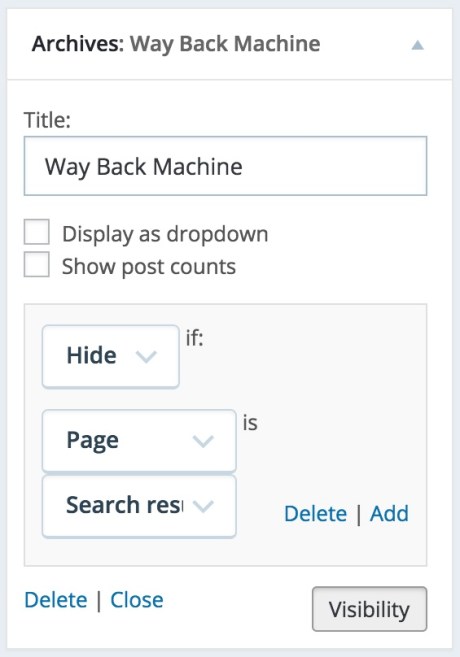Widget – Laman 2 – Dukungan