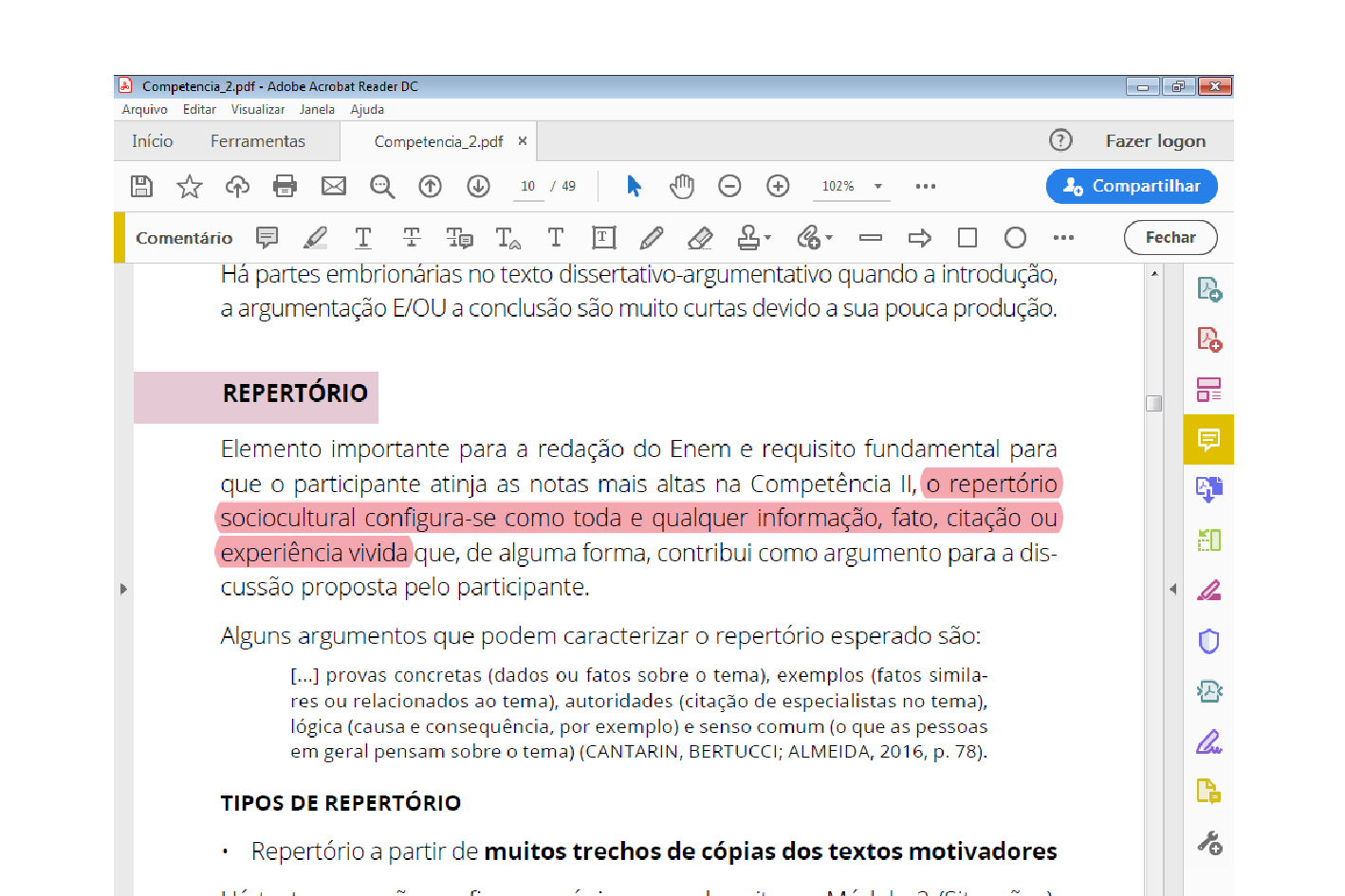 Citacao Na Redacao Enem Blog Do Curso Escrevacerto