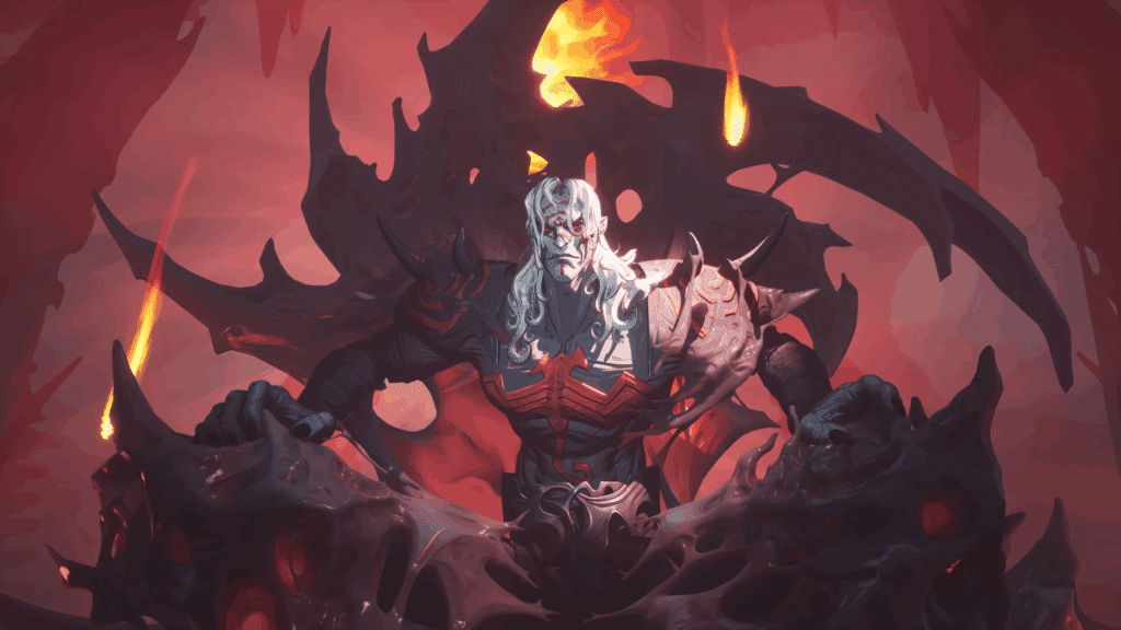 Marvel Rivals Season 3.5 Klyntar Throne of Knull map in game