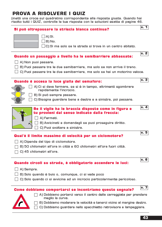 Corso Di Educazione Stradale (Da 8 A 12-13 Anni) - Essebì Italia 797_x_568_jpg