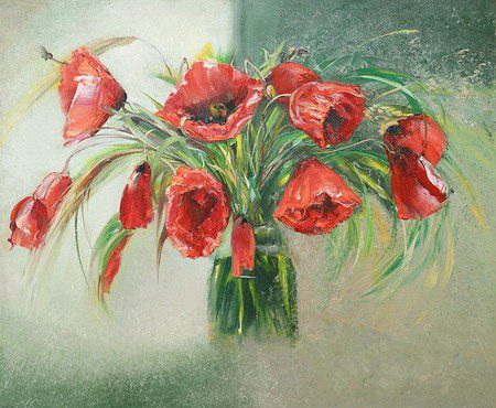 красивые картинки с нарисованными цветами