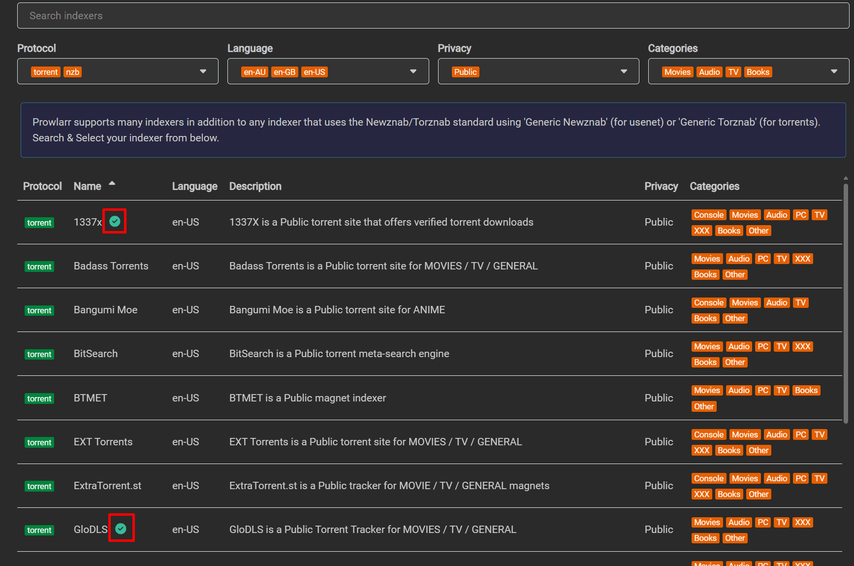 Prowlarr the ultimate guide : One ARR to rule them all 1337x alternatives