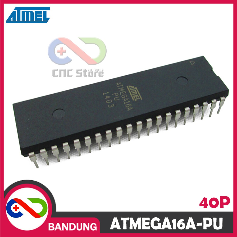 ATMEGA16A-PU ATMEGA16A ATMEGA16 DIP ATMEL AVR DIP-40 40PIN AT-MEGA16  MIKROKONTROLER MICROCONTROLLER | Lazada Indonesia