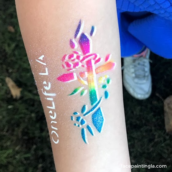 Face Painting La - Party Tattoos - Flash - Glitter - Mica - Airbrushed 550_x_550_jpg