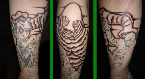 Vincent Price / Monster Mash / Creature Sleeve Tattoo - Step 9 - A Photo On Flickriver 273_x_500_jpg