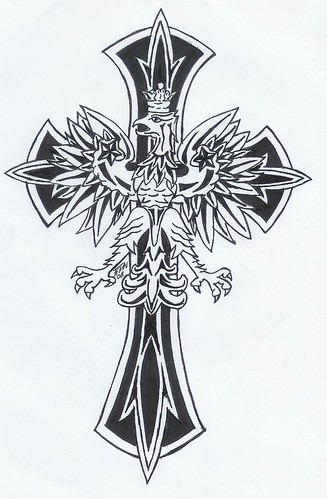 Tattoo Style: Catholic Cross Tattoos 499_x_327_jpg