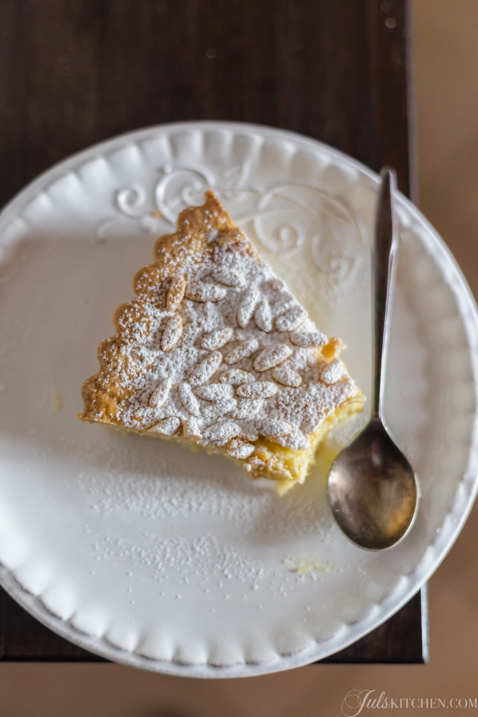 What A Juls Kitchen Cooking Class Tastes Like Torta Della Nonna Juls Kitchen