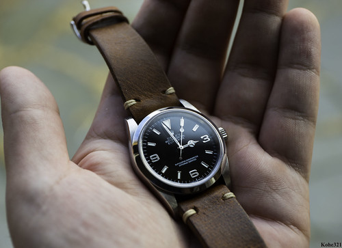 Leather Strap For 39mm Explorer I Rolex Forums Rolex Watch Forum