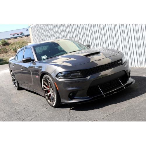 Apr 2015 2021 Dodge Charger Srt8 Scat Pack Hell Cat Daytona Carbon Fiber Splitter Function Factory Performance
