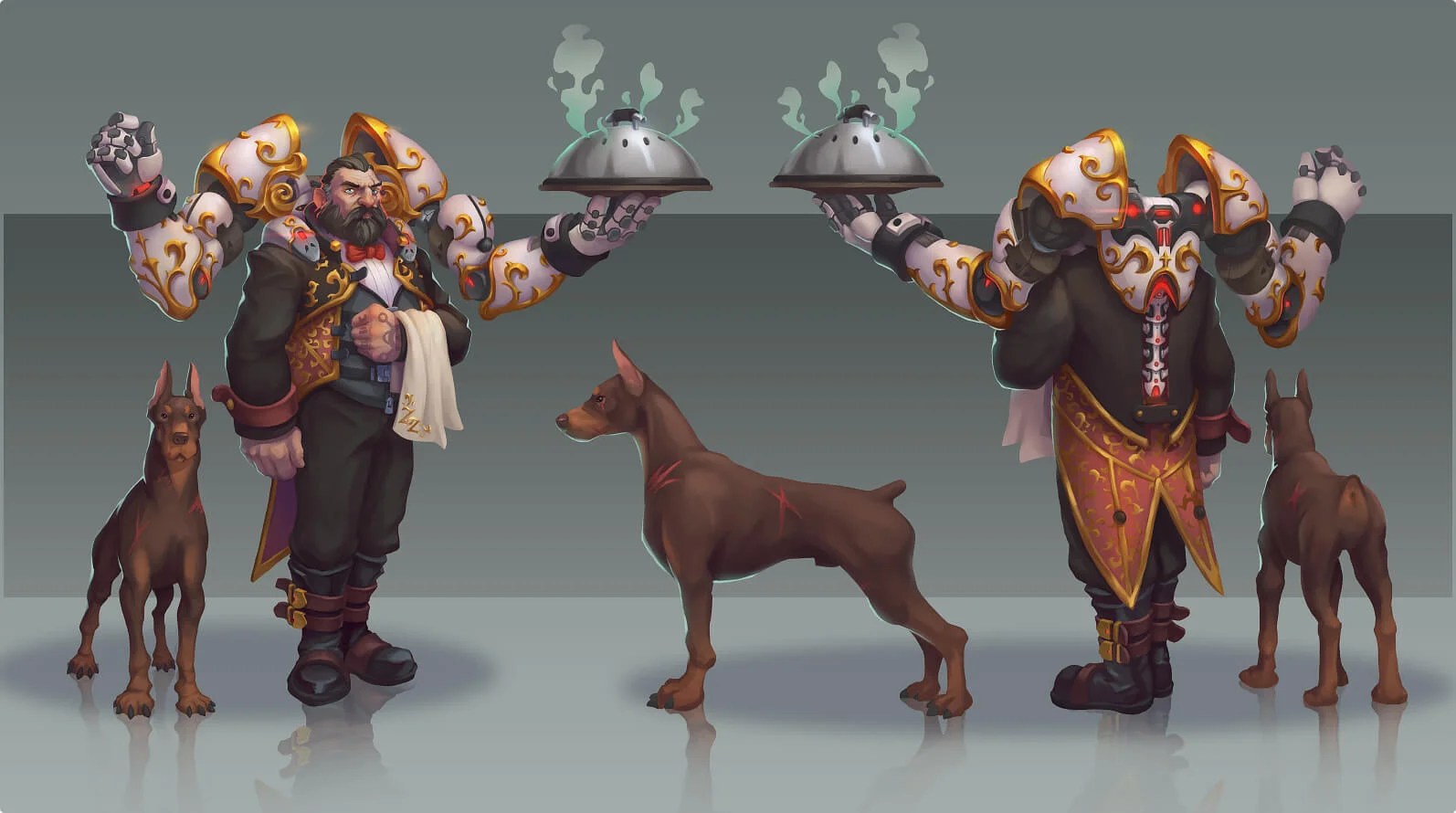 The Butler Character Concept Art Design By Fgfactory