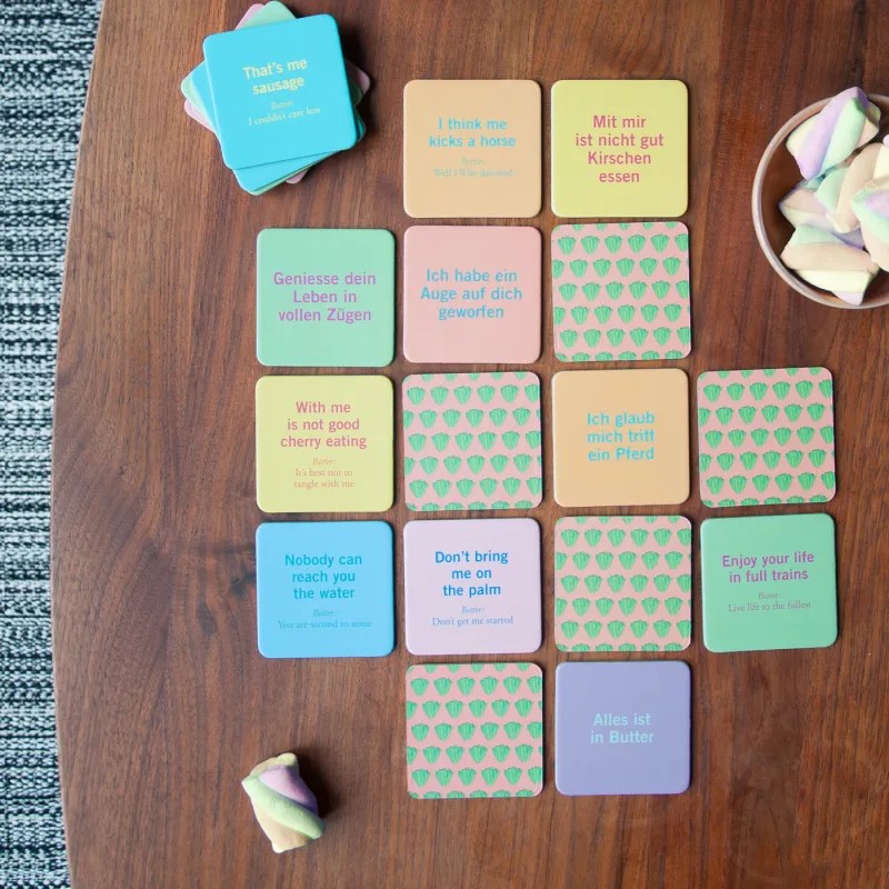 Memospiel Mit 48 Karten - D'englisch I Englisch - Deutsch 750_x_750_jpg